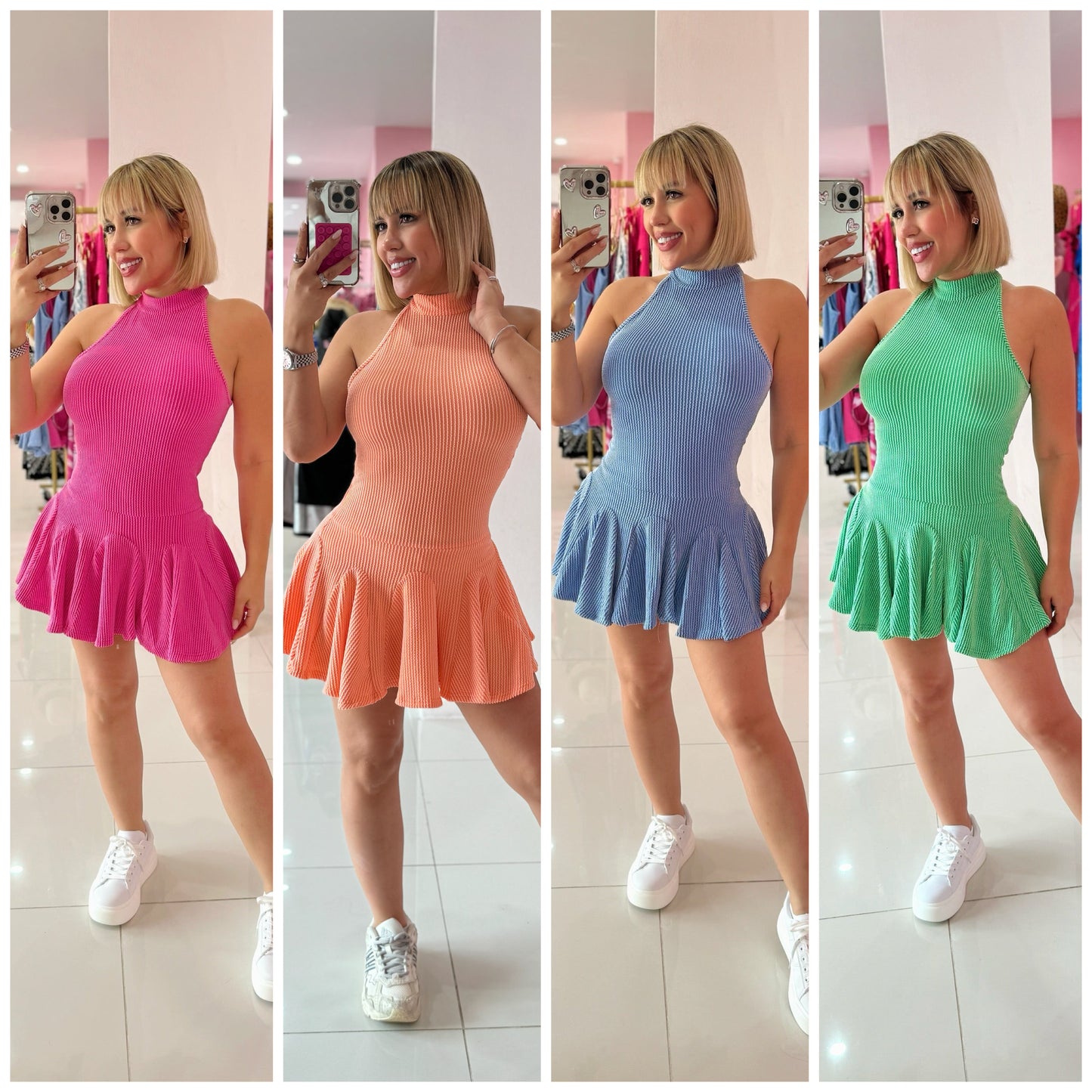 Vestido con Short Spandex