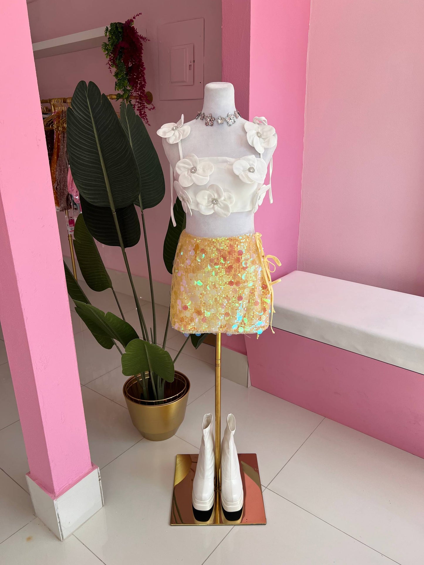 Amarradita Sequins Skirt
