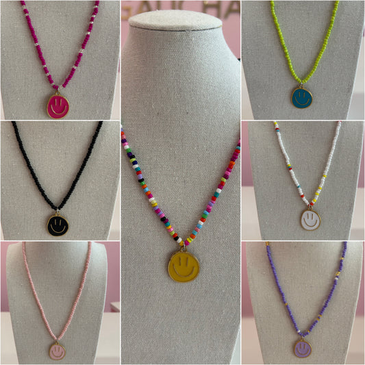 Happy Face Necklace