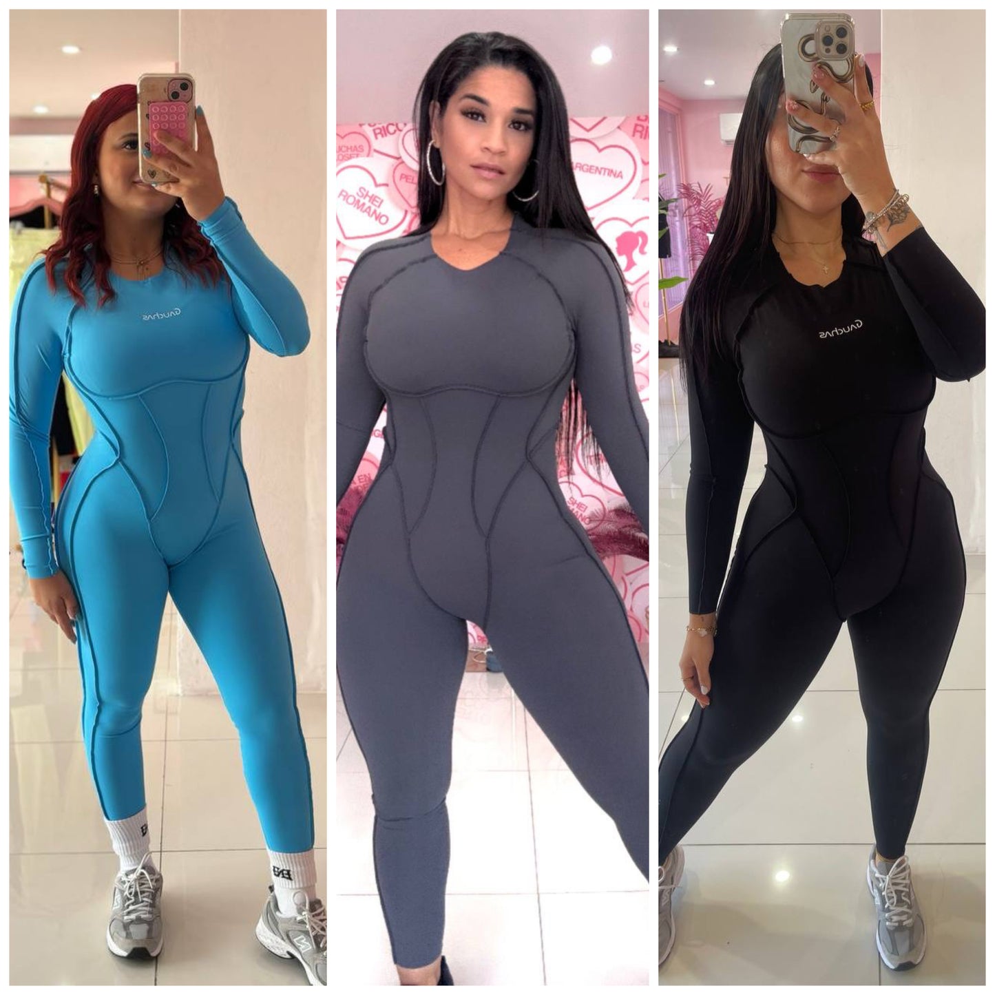 Wonder Sport jumpsuit (manga larga)