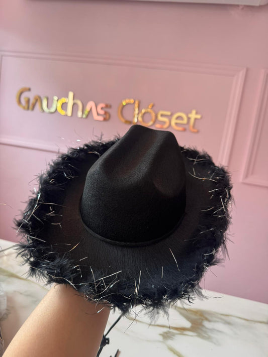 Gorro plumas vaquera (disfraz)