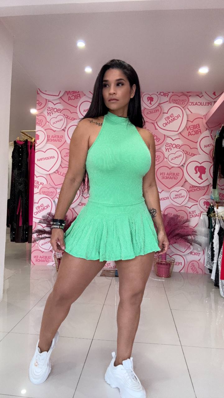 Vestido con Short Spandex