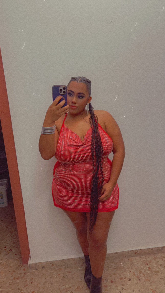 Rhinestone Party dress