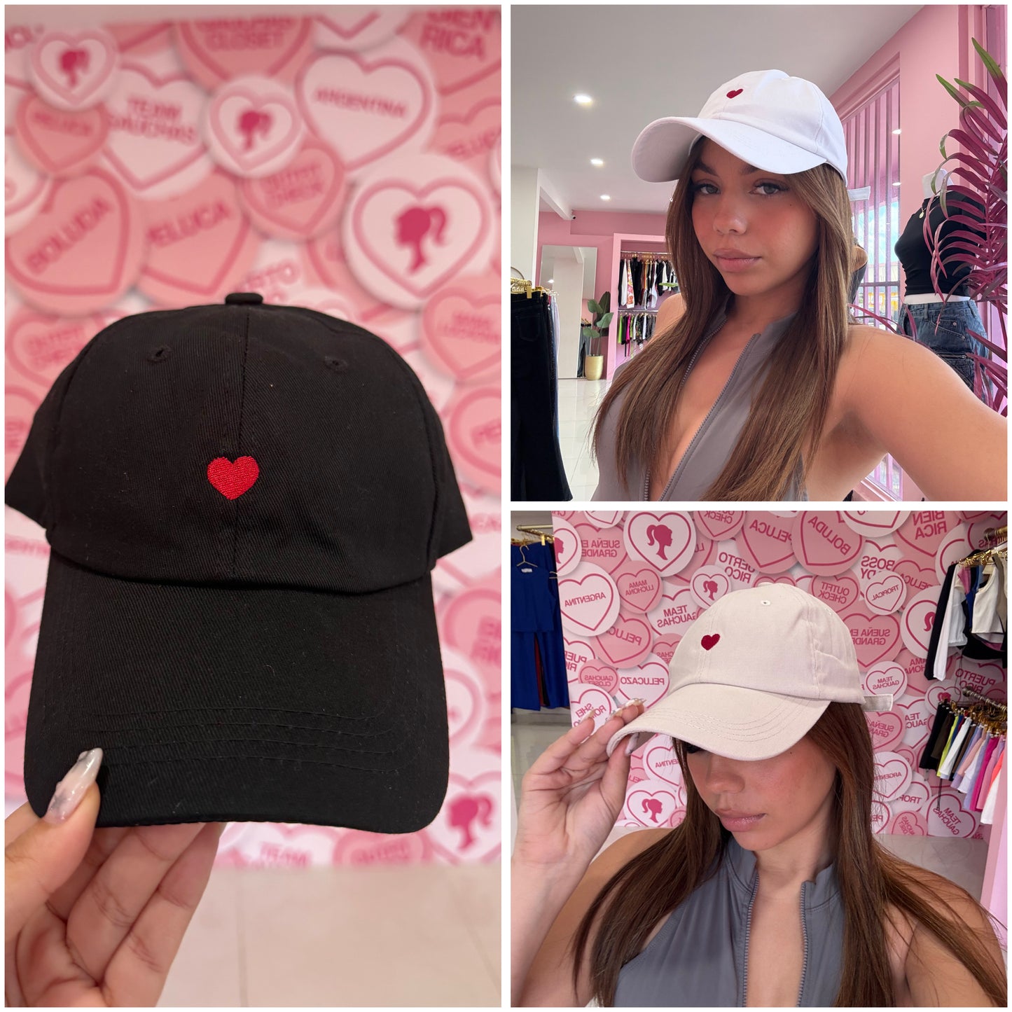 Gorra corazón