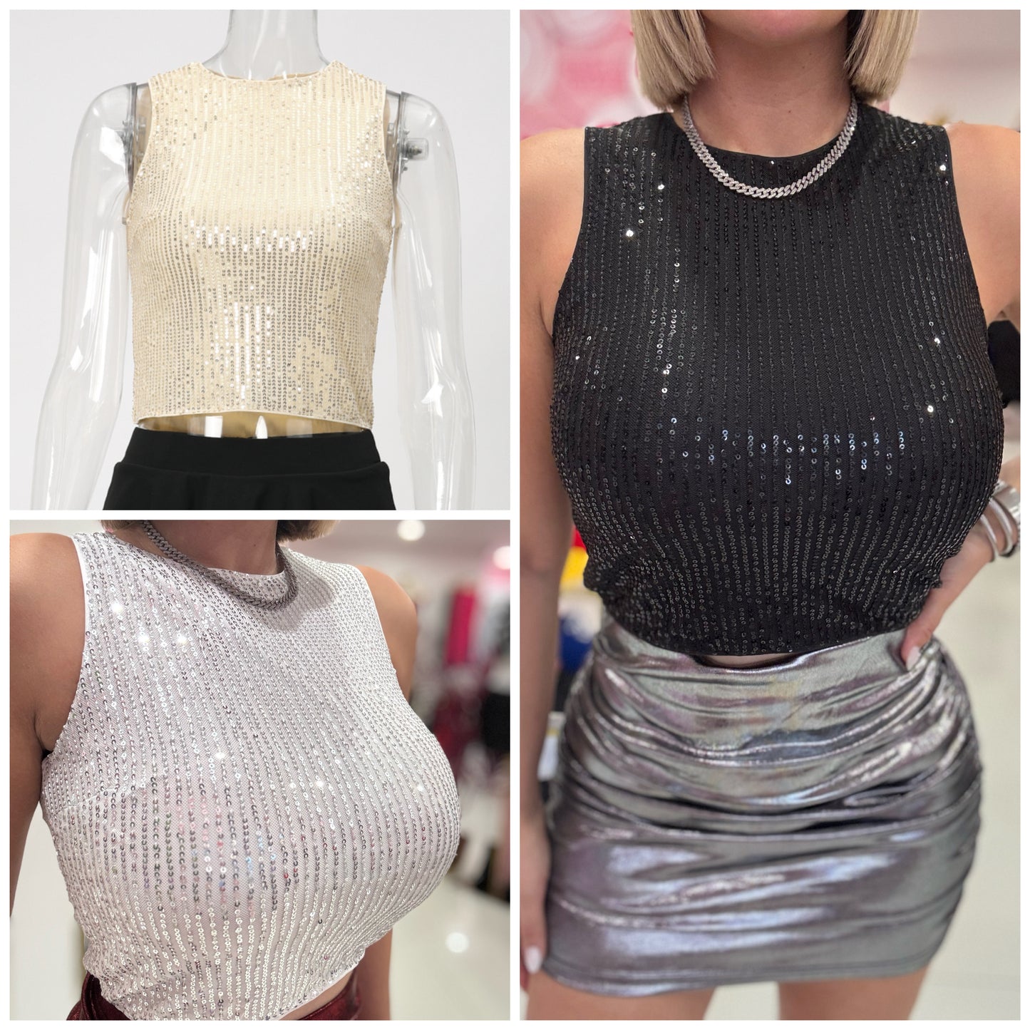 Sequins Top