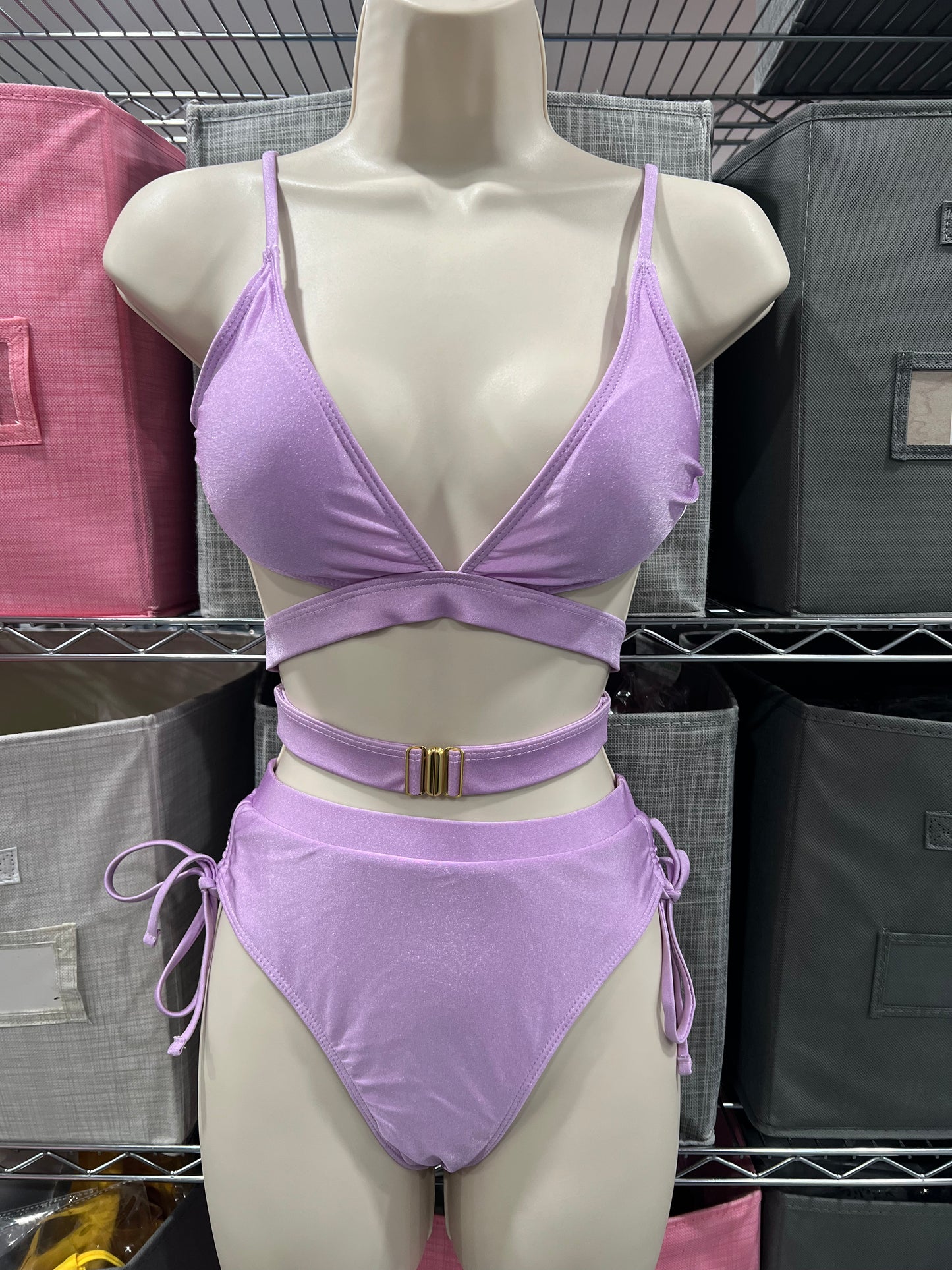 Hight Waist bikini fruncido XL