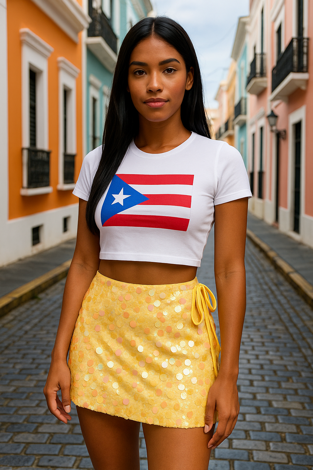 Amarradita Sequins Skirt