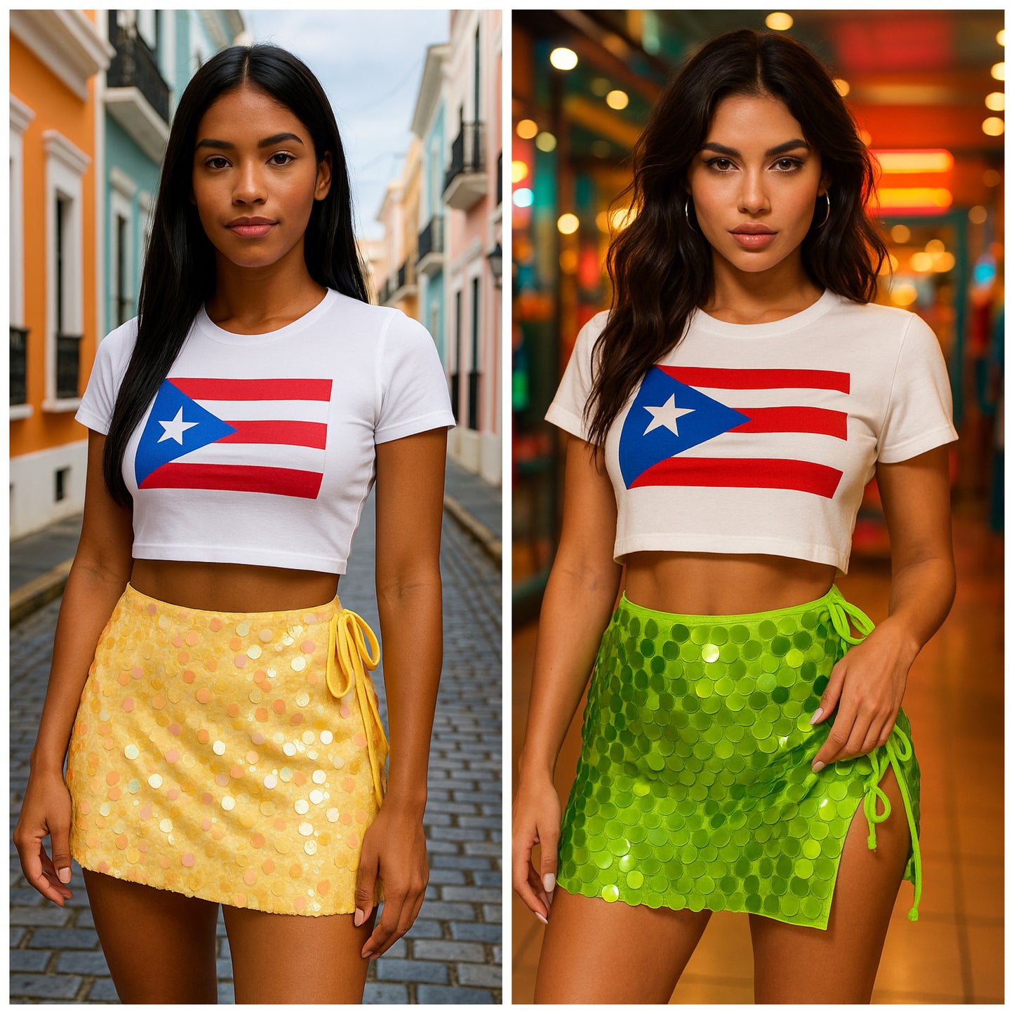 Amarradita Sequins Skirt
