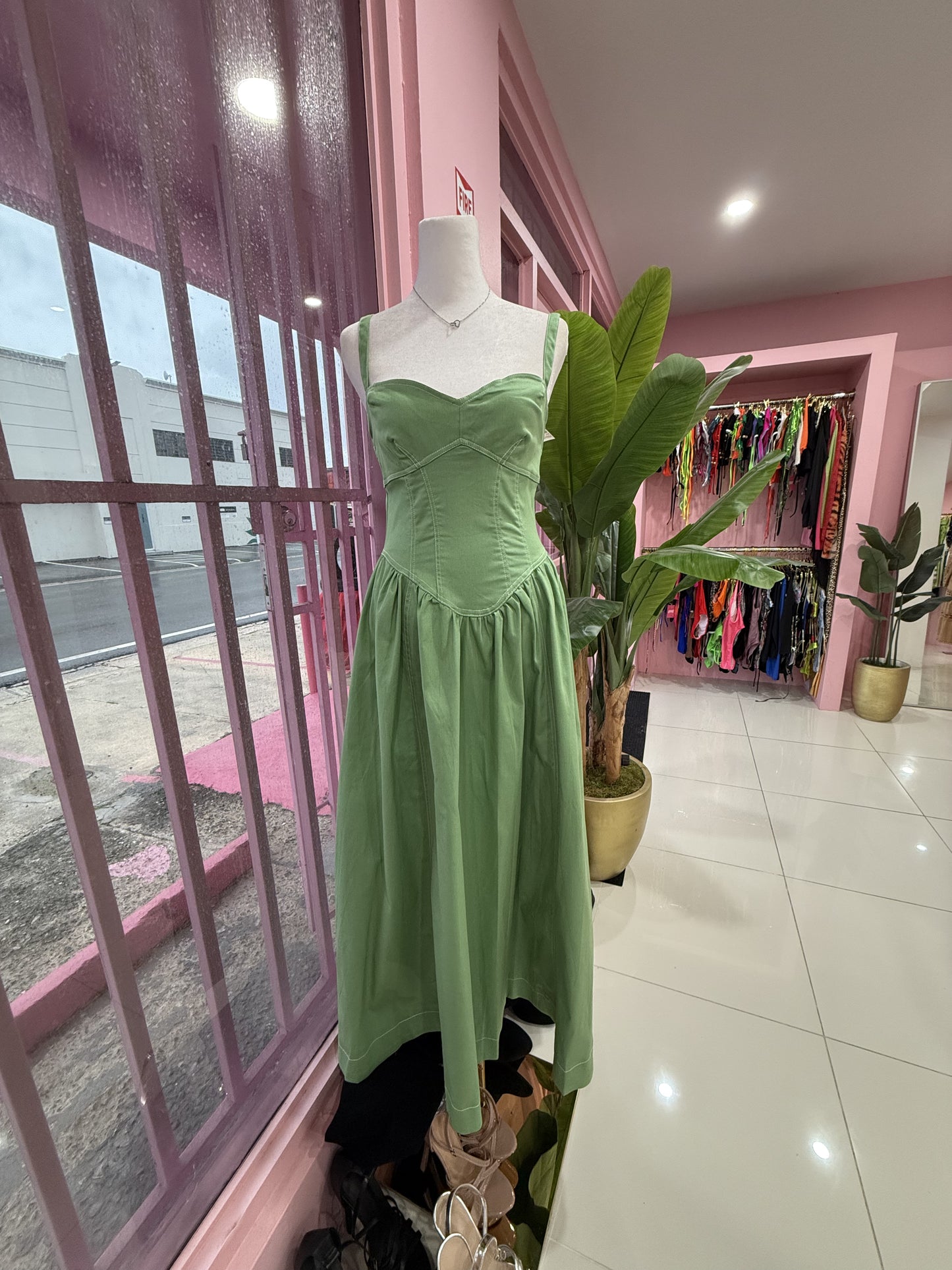 Green Maxi Dress