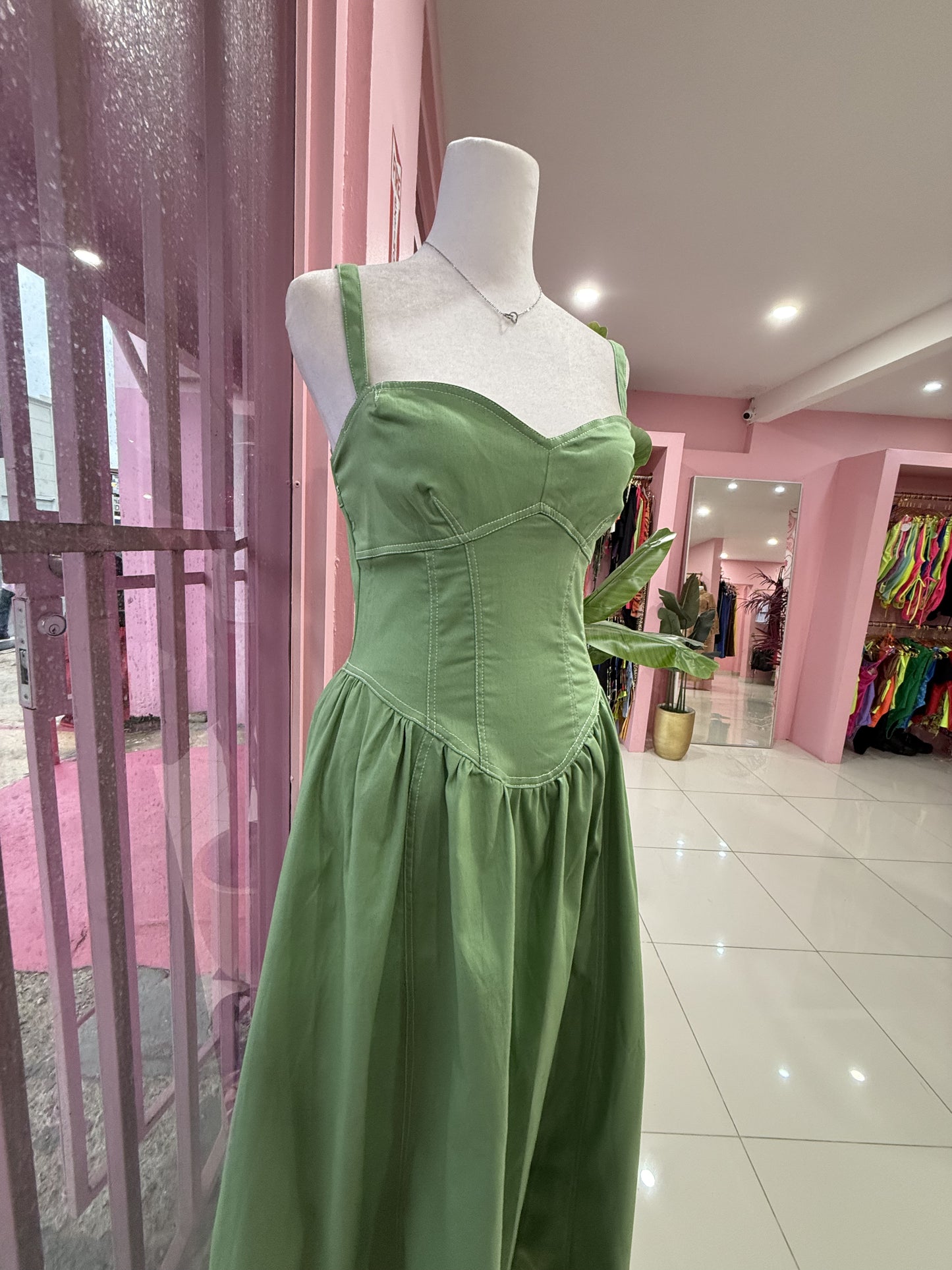 Green Maxi Dress