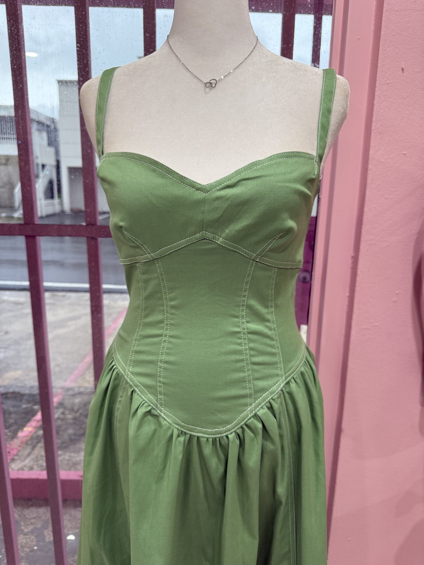 Green Maxi Dress