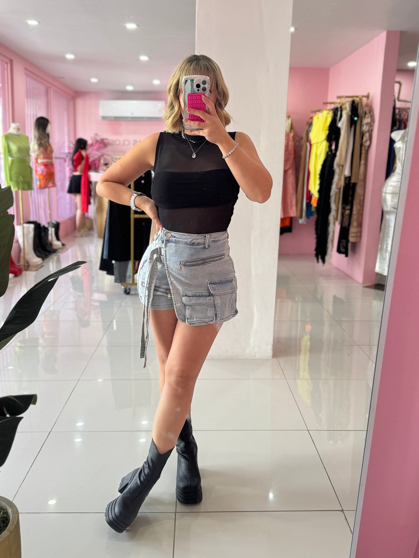 Mesh Tank top