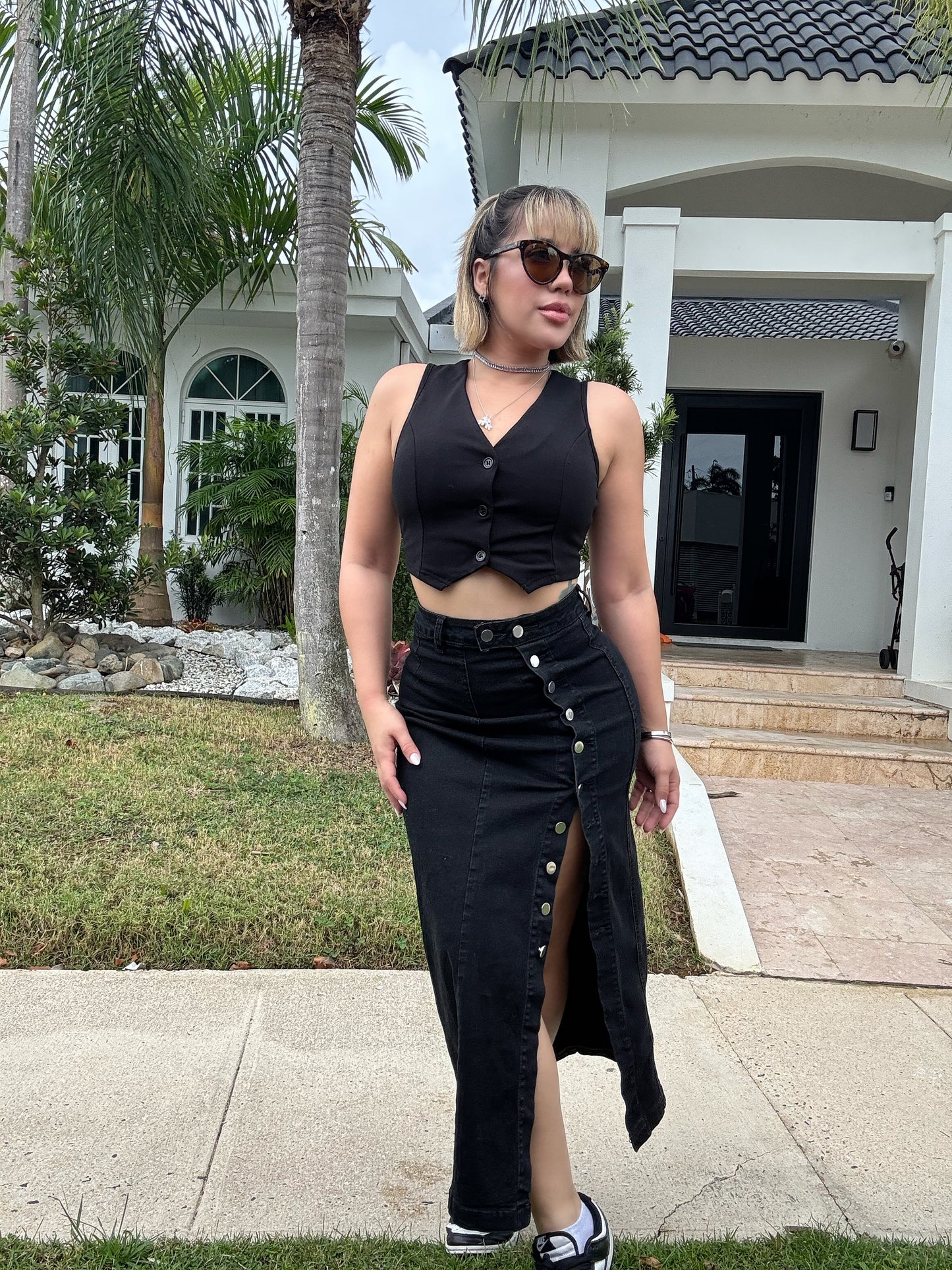 Maxi Denim Skirt