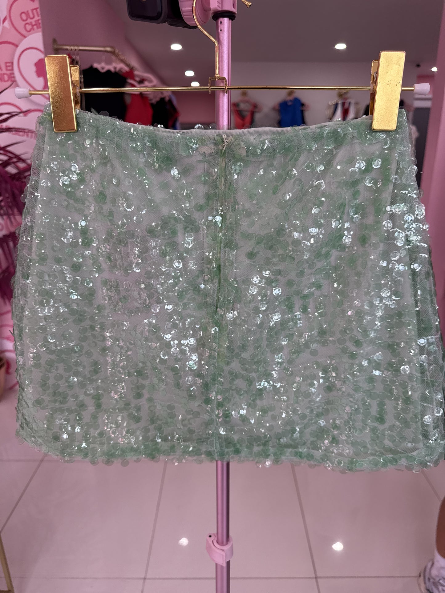 Sequins colors Skirt