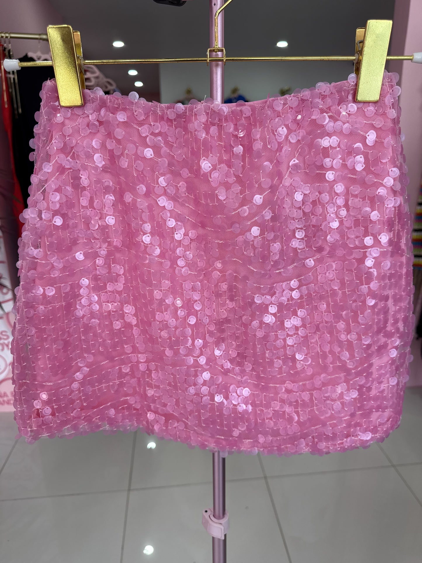Sequins colors Skirt
