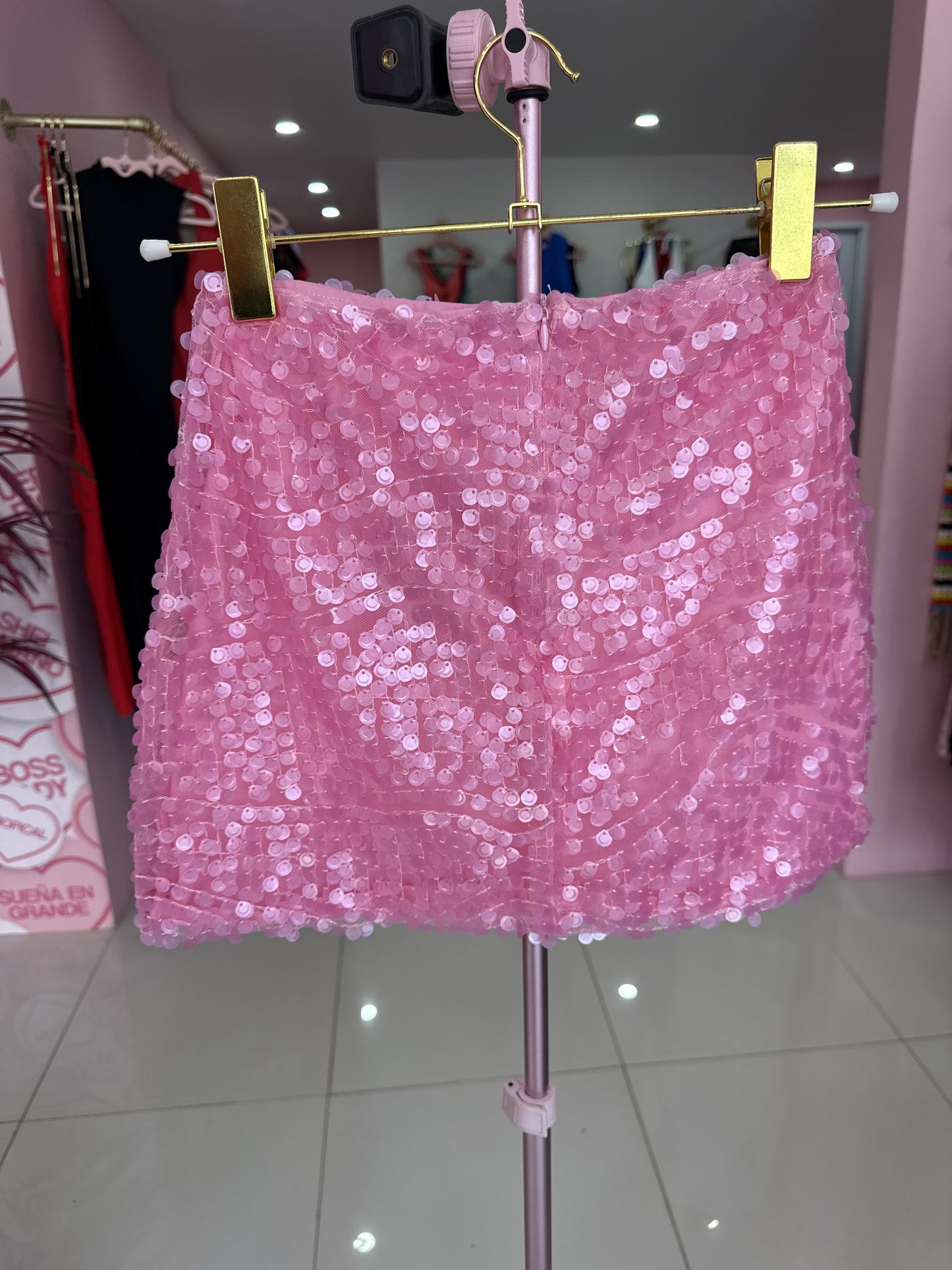 Sequins colors Skirt