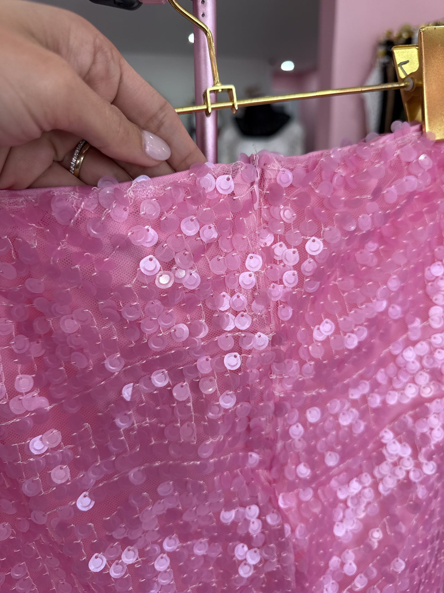 Sequins colors Skirt