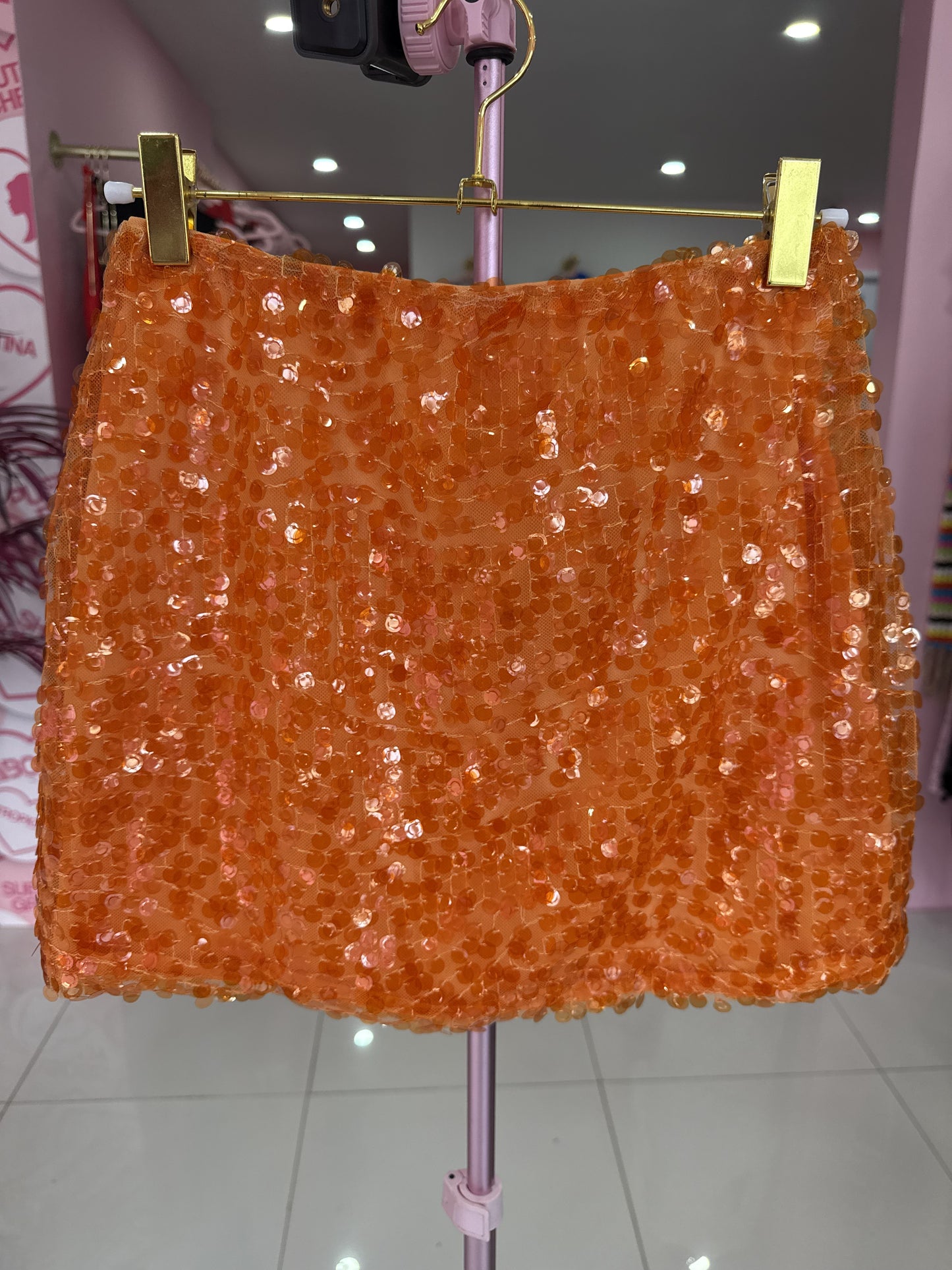 Sequins colors Skirt