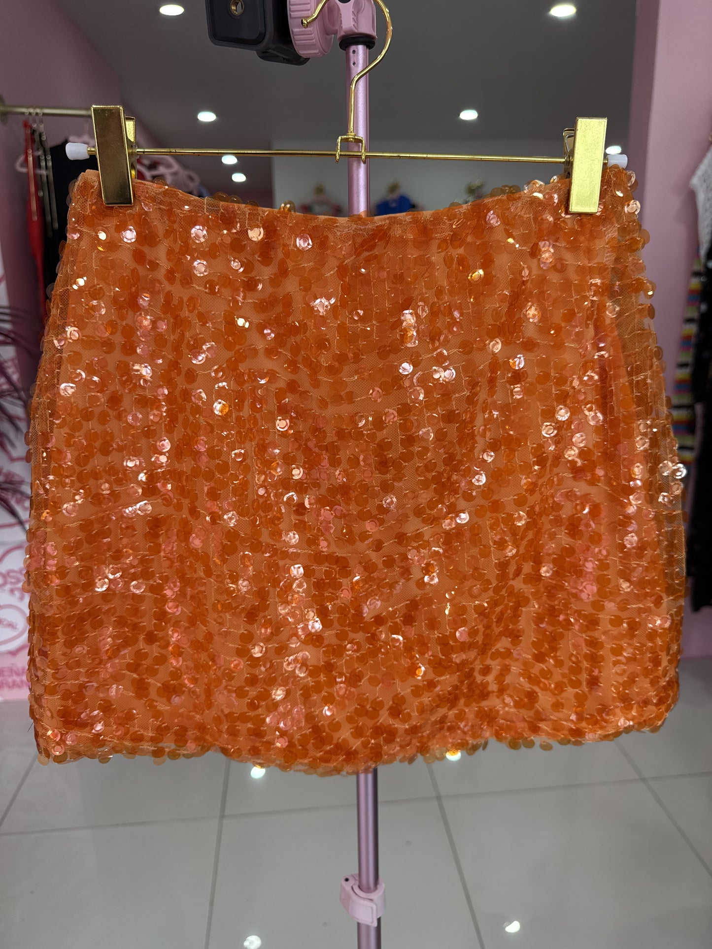 Sequins colors Skirt