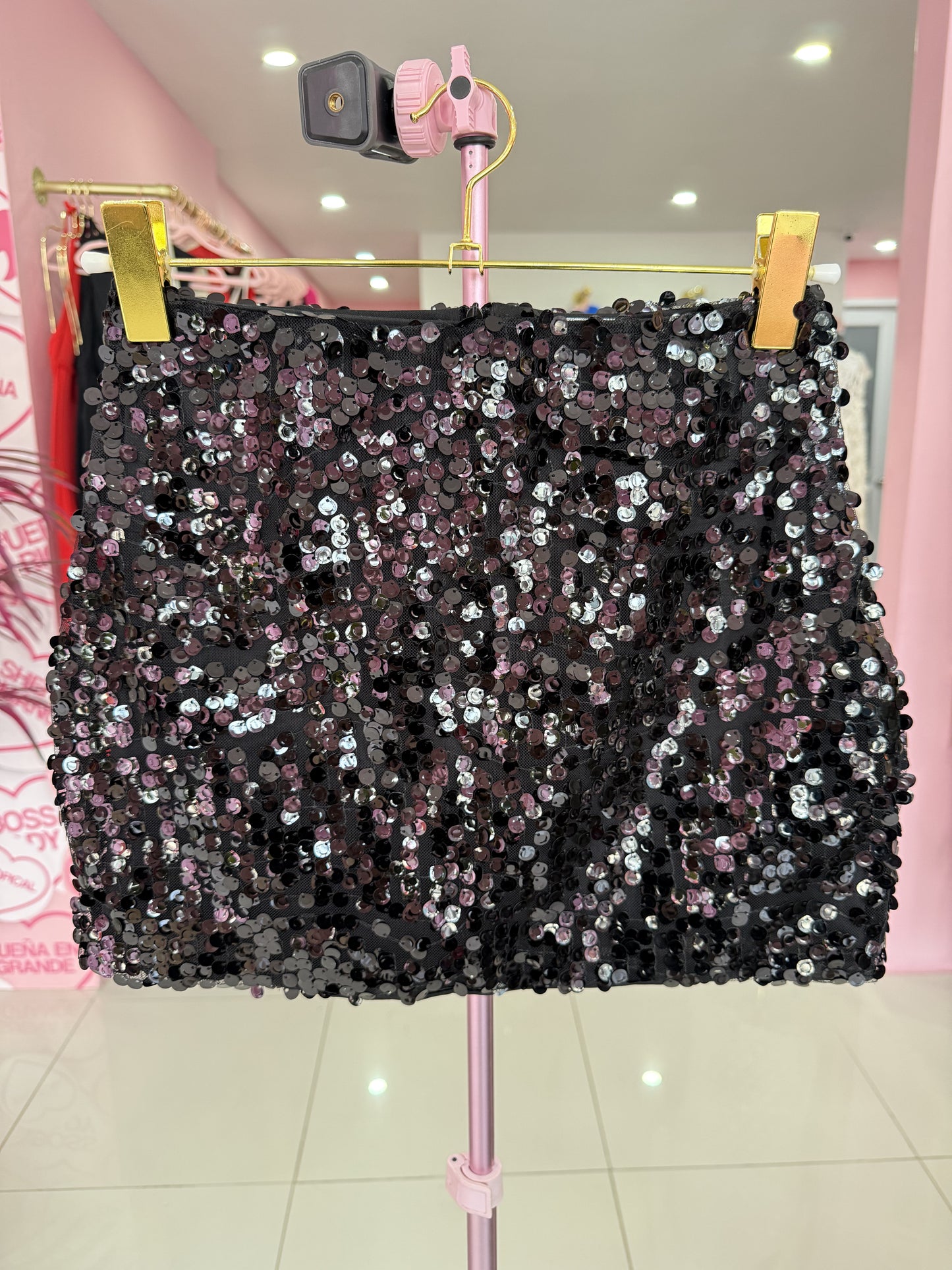 Sequins colors Skirt