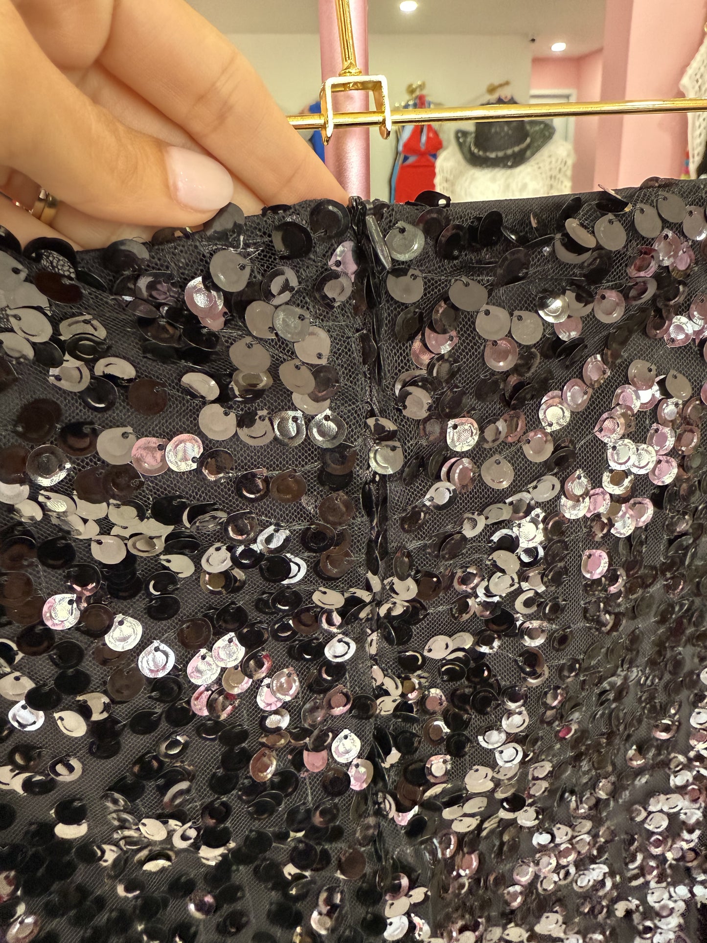 Sequins colors Skirt