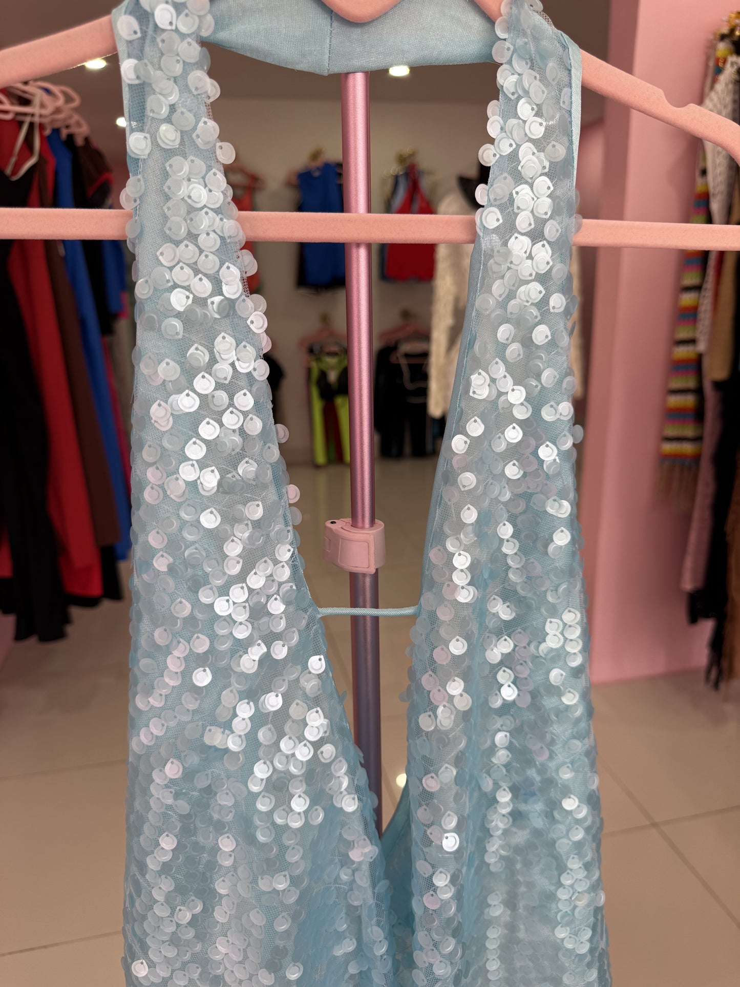Sequins Colors halter top