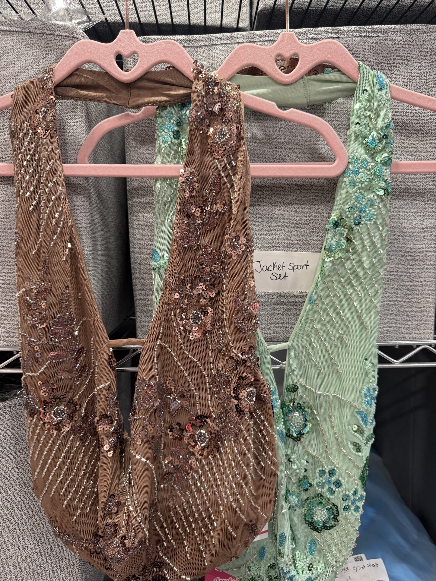 Fancy Sequins Halter top