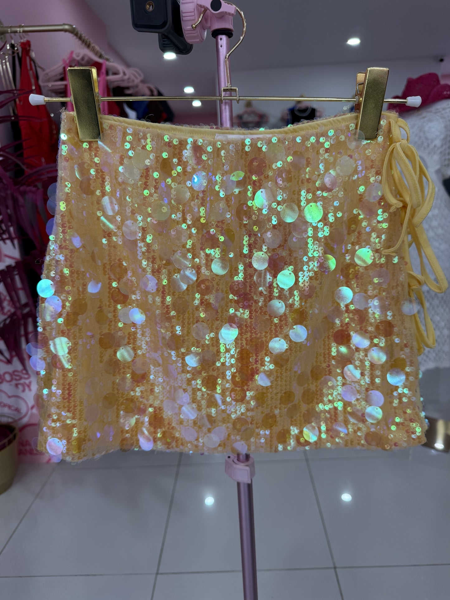 Amarradita Sequins Skirt