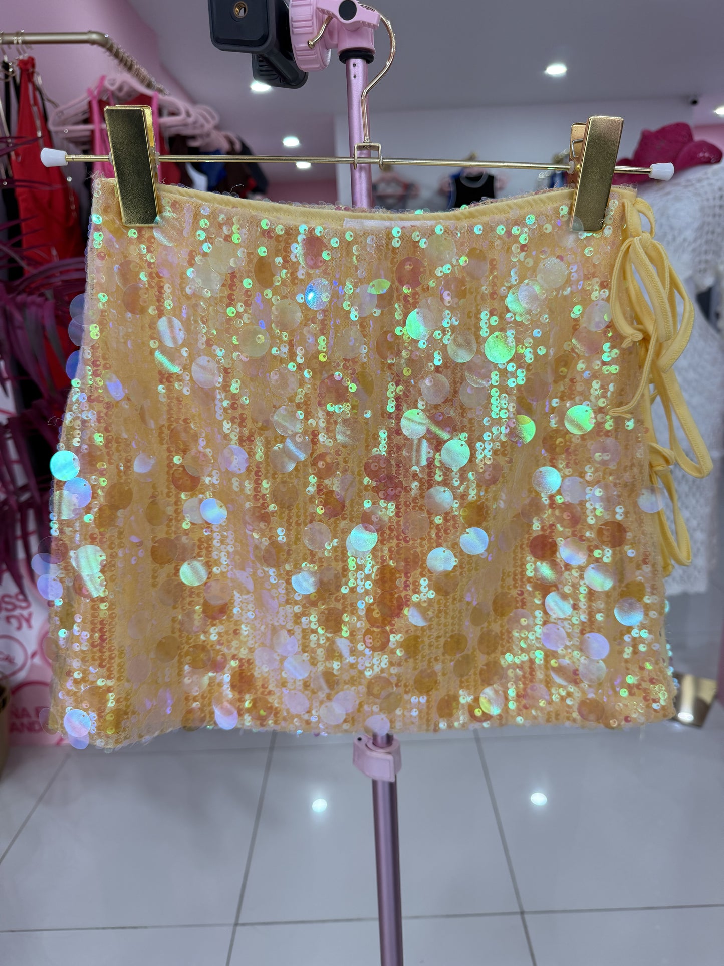 Amarradita Sequins Skirt
