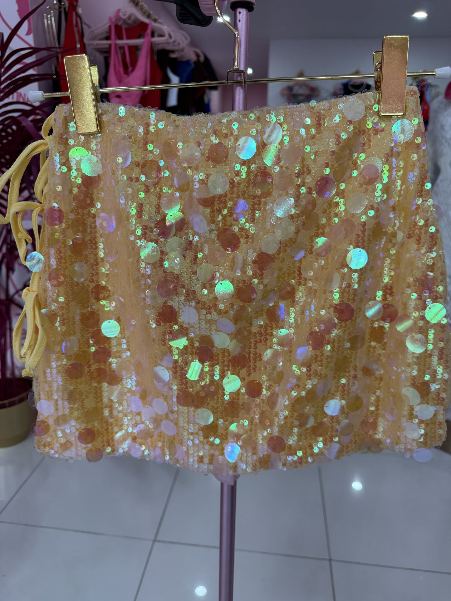 Amarradita Sequins Skirt