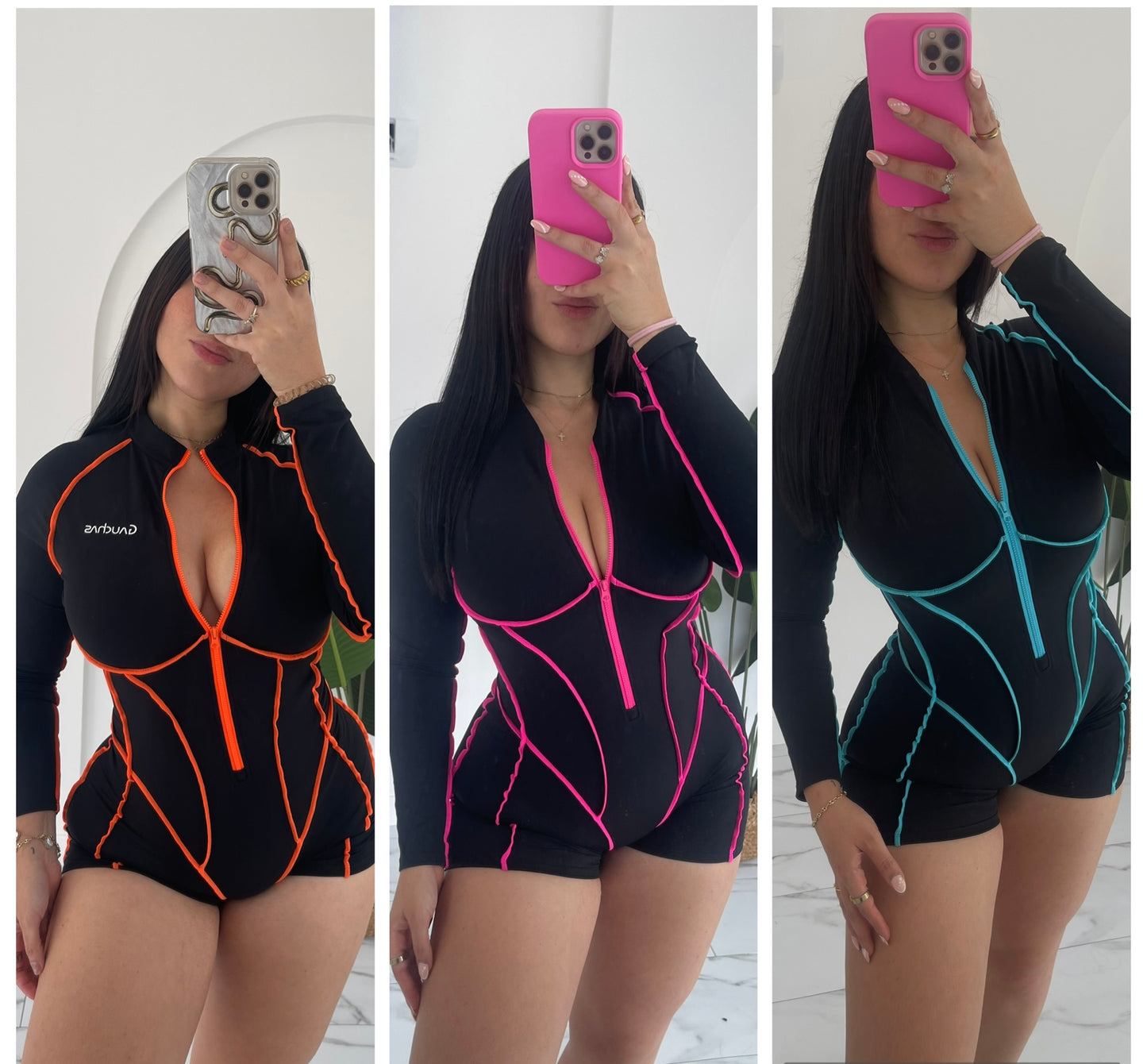 Wonder Romper Manga Larga