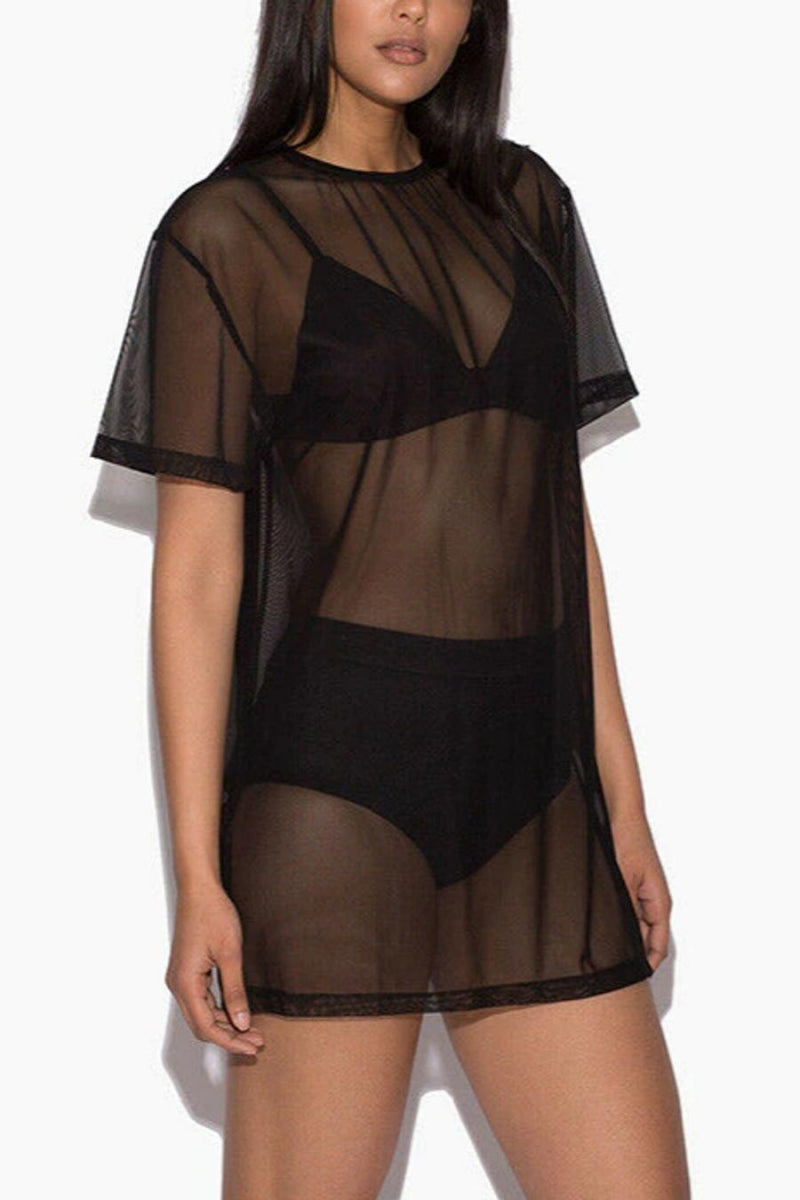Mesh Dress oversize
