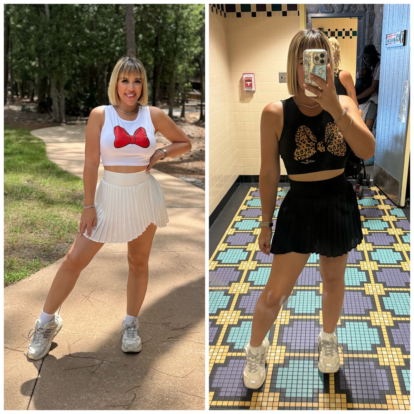 Mesh Skort Tablitas