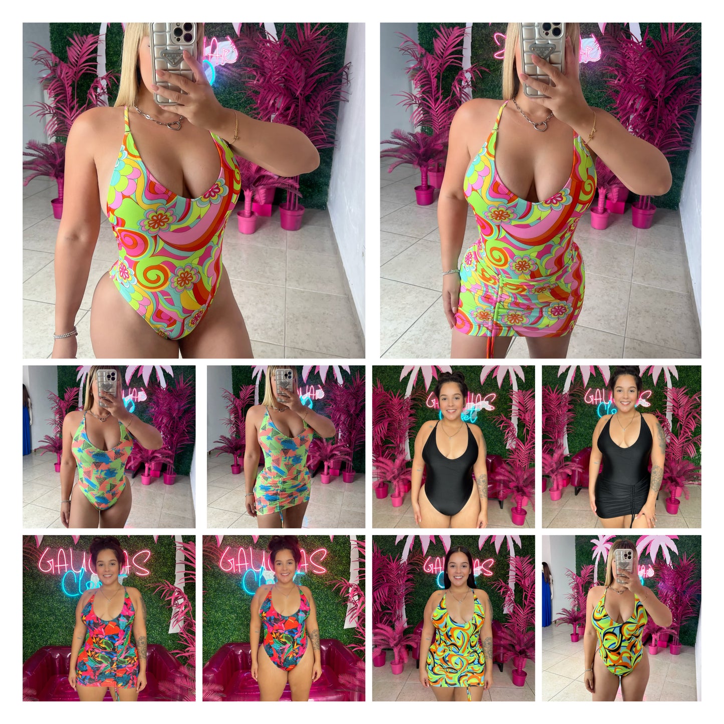 Mini Faldita Bikini Set ARG (control de abdomen)