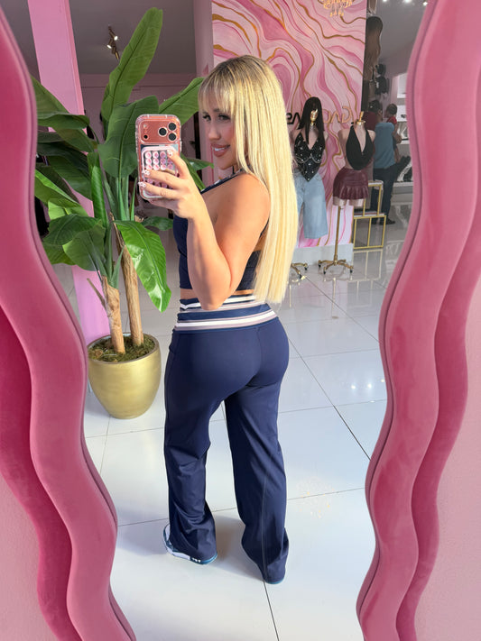 Sporty Lines Palazzo set