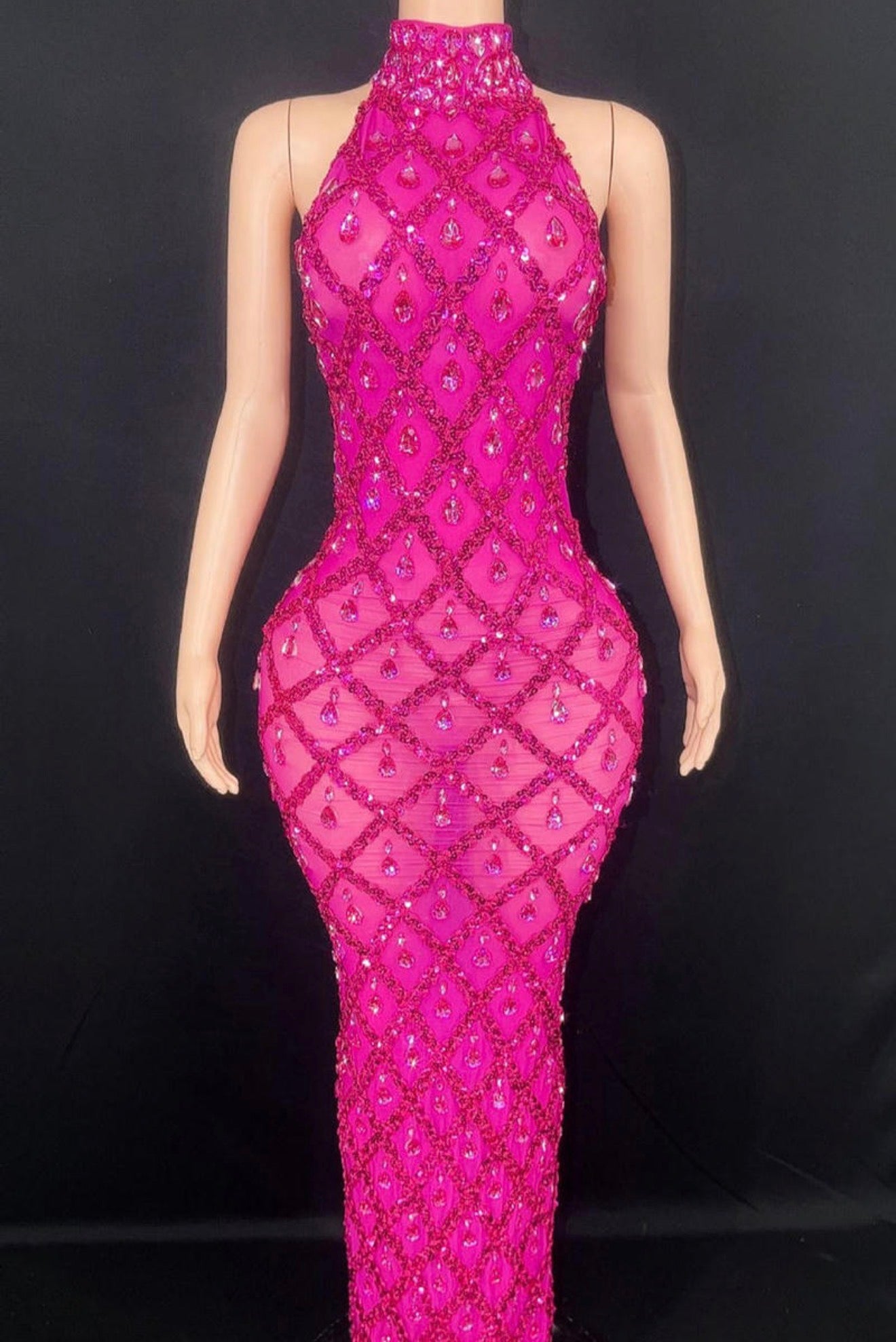 Rhinestone Lux Dress