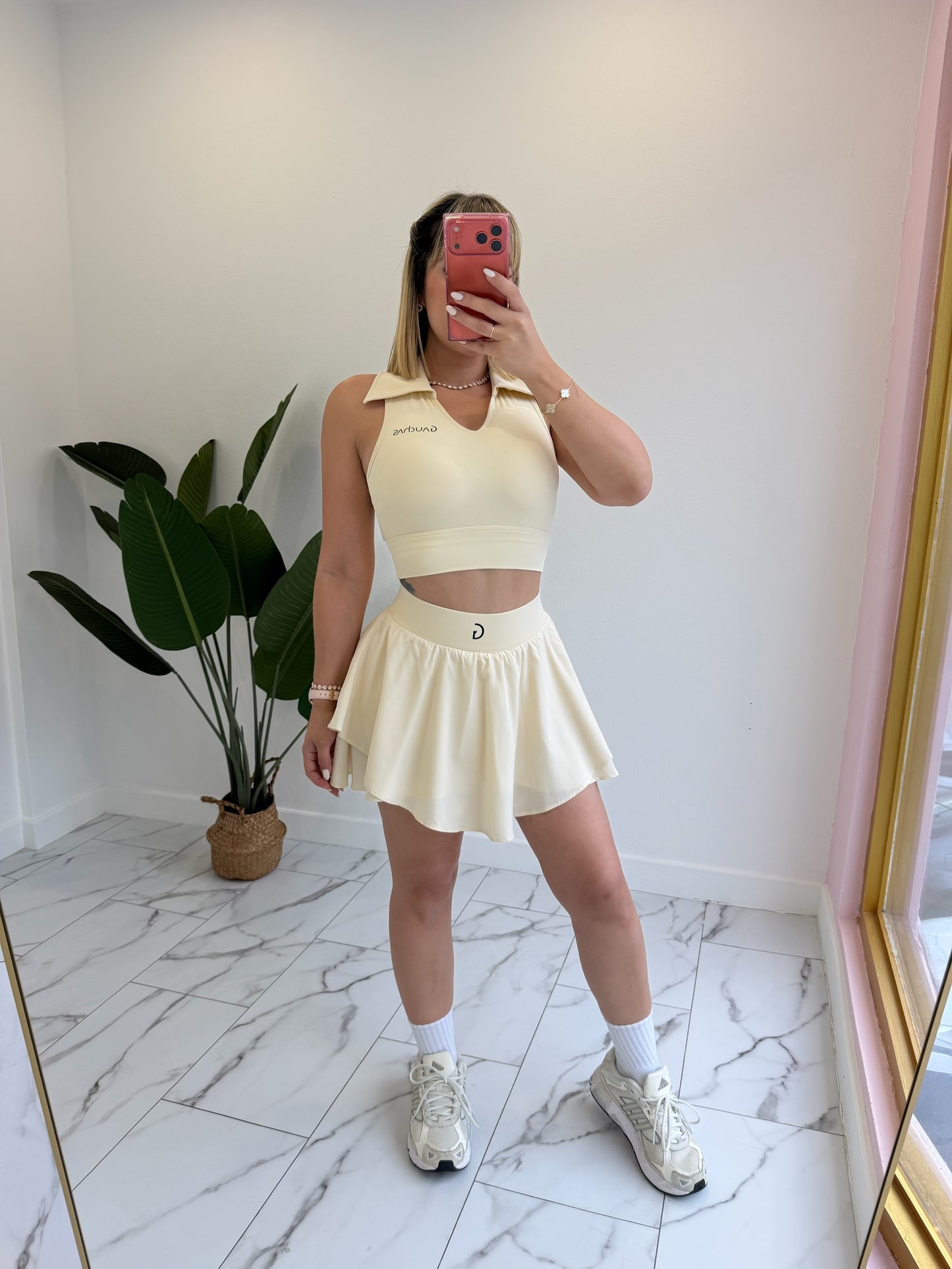 Crop top cuellito sport