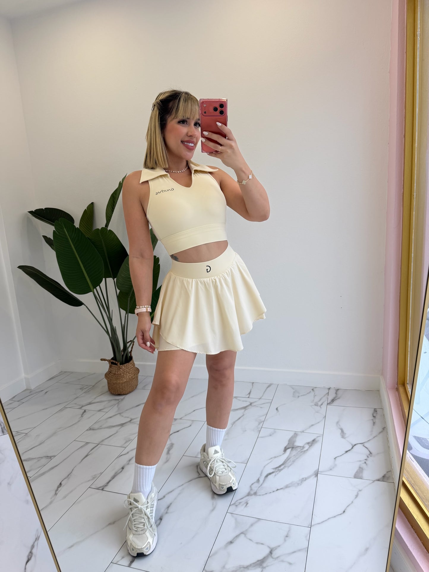 Crop top cuellito sport