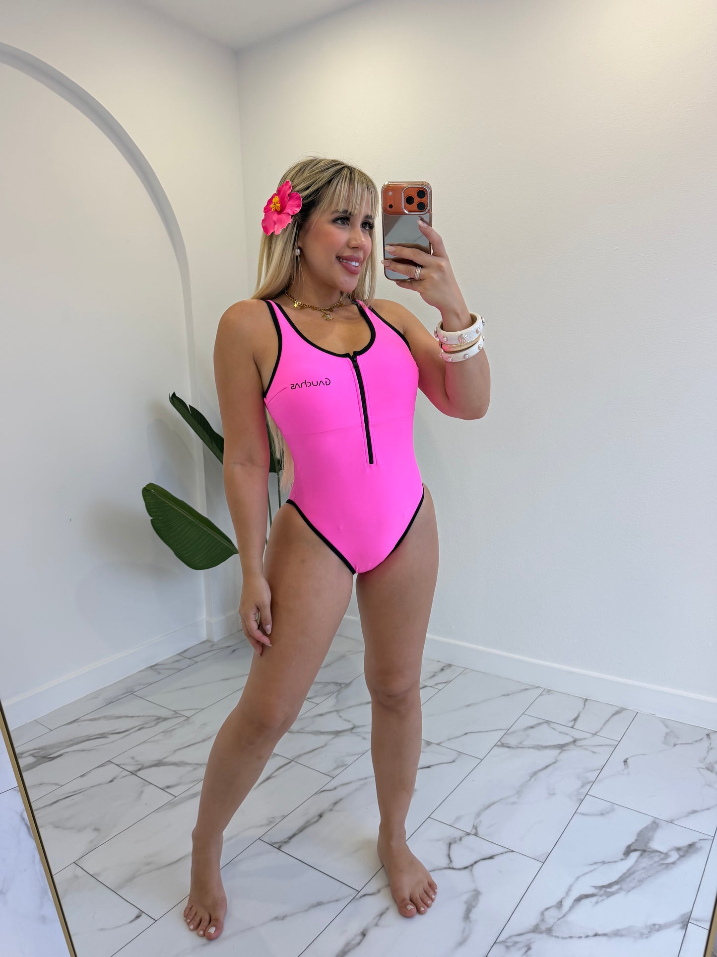 Zipper lines G Swimsuit