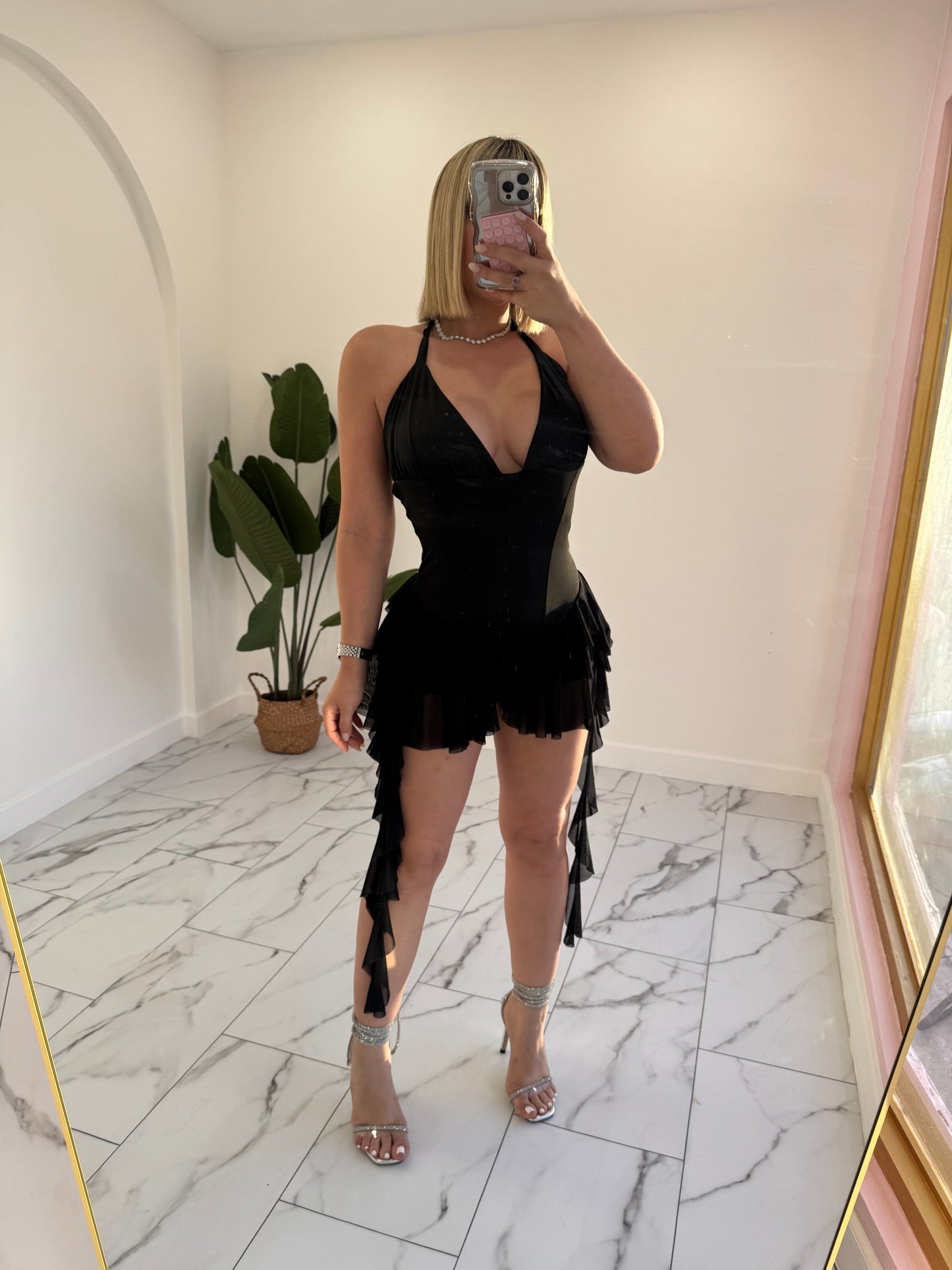 Romper Sexy Mesh