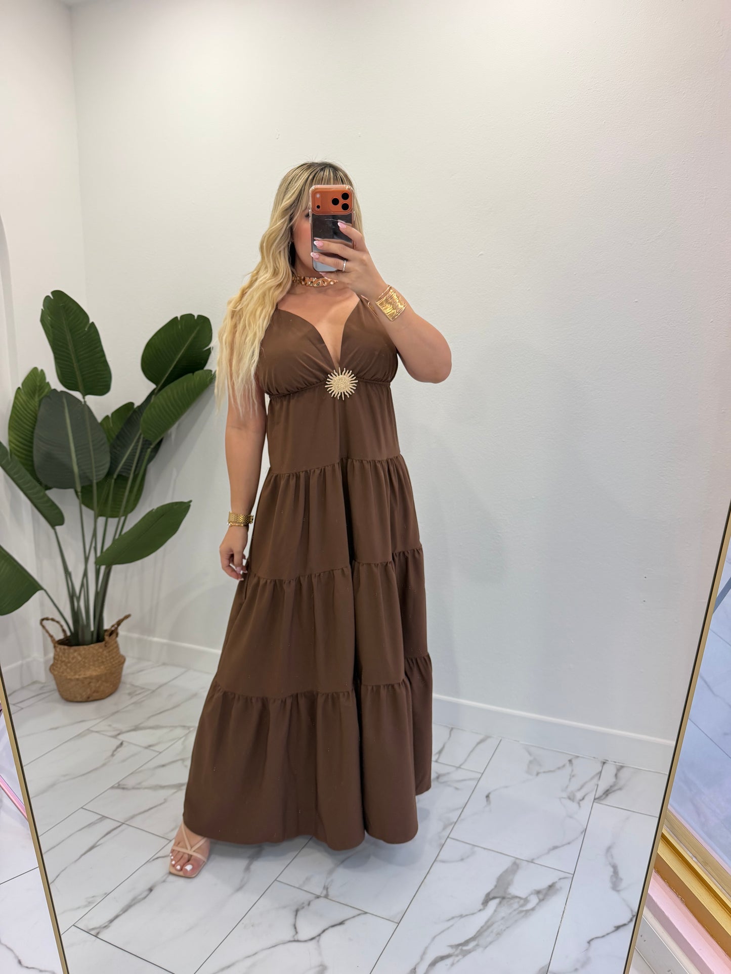 Sun maxi dress