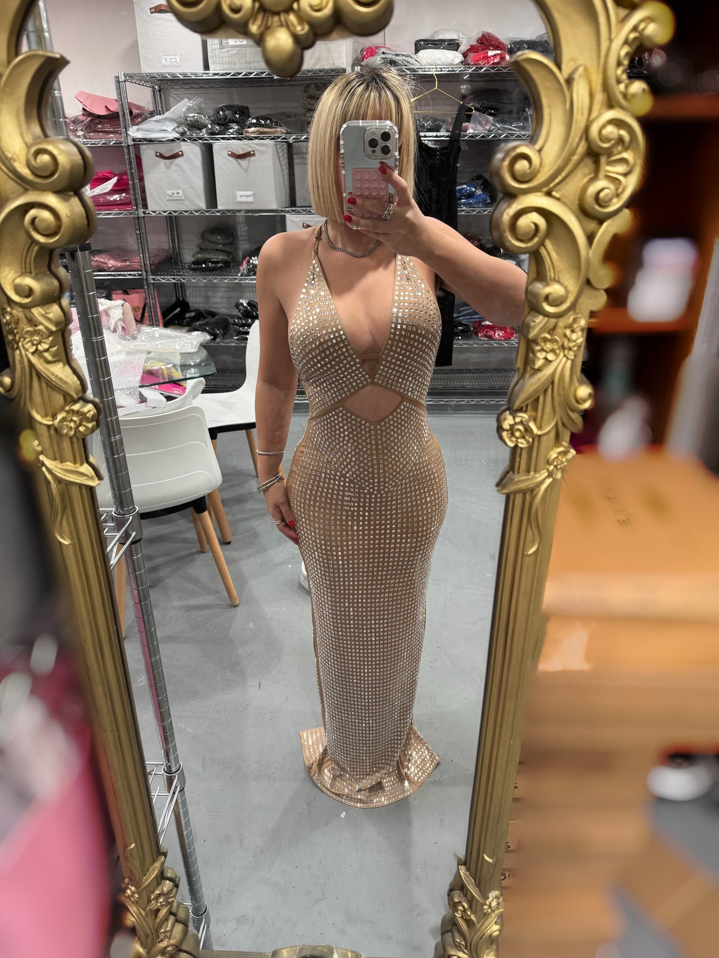 Goddess Party Long Dress