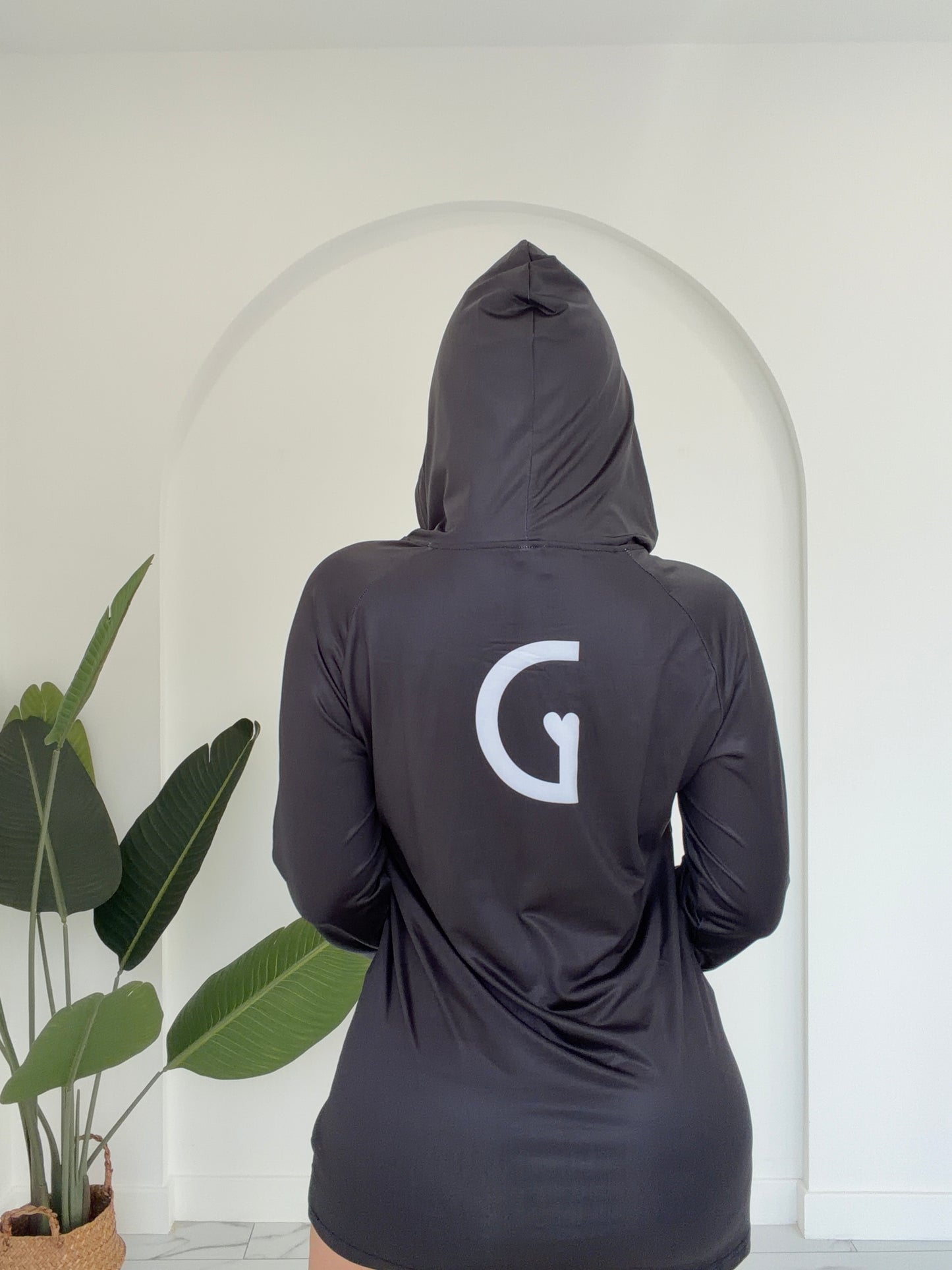 Oversize gauchas beach top