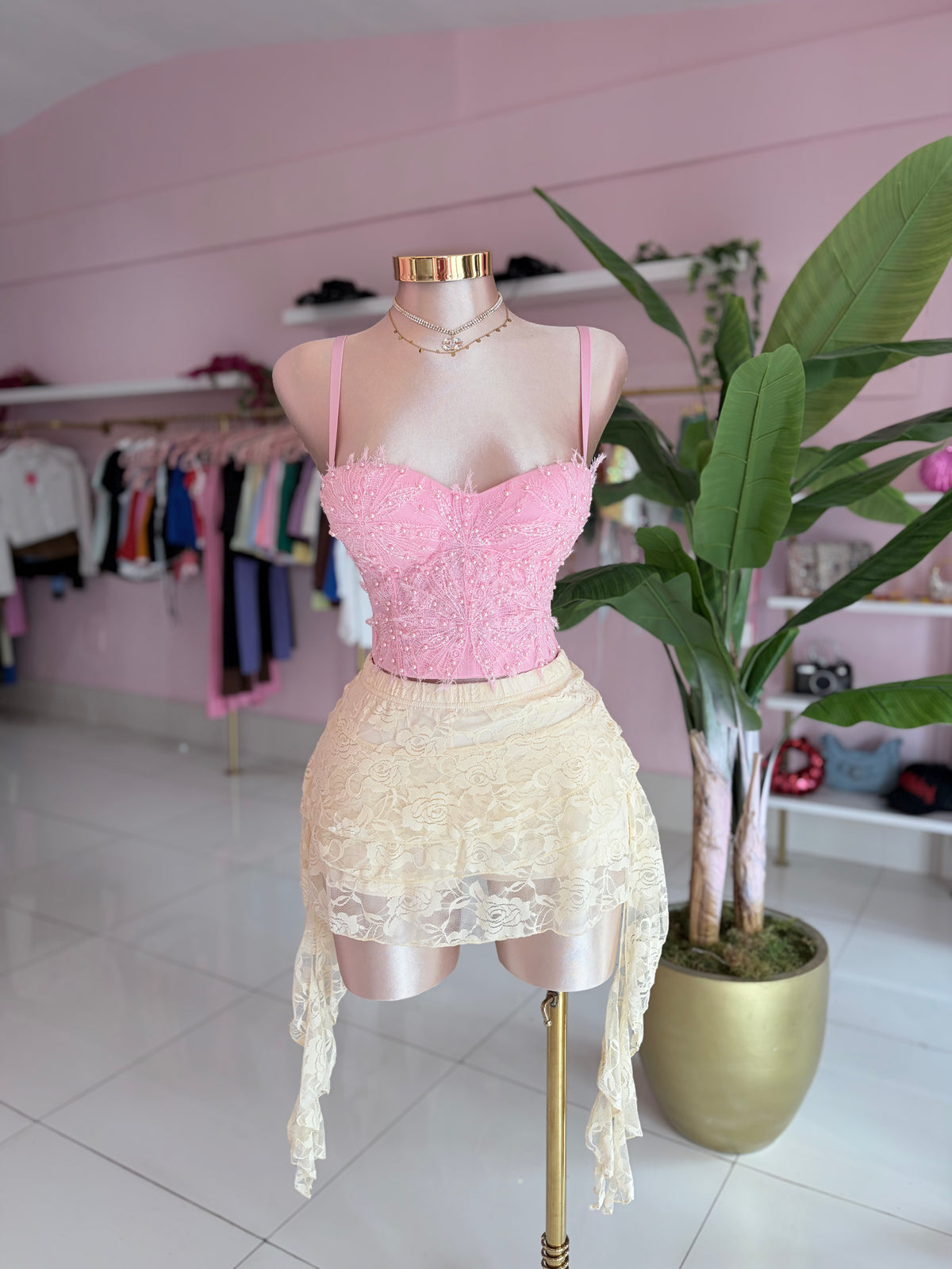 Encaje Cascade Skort