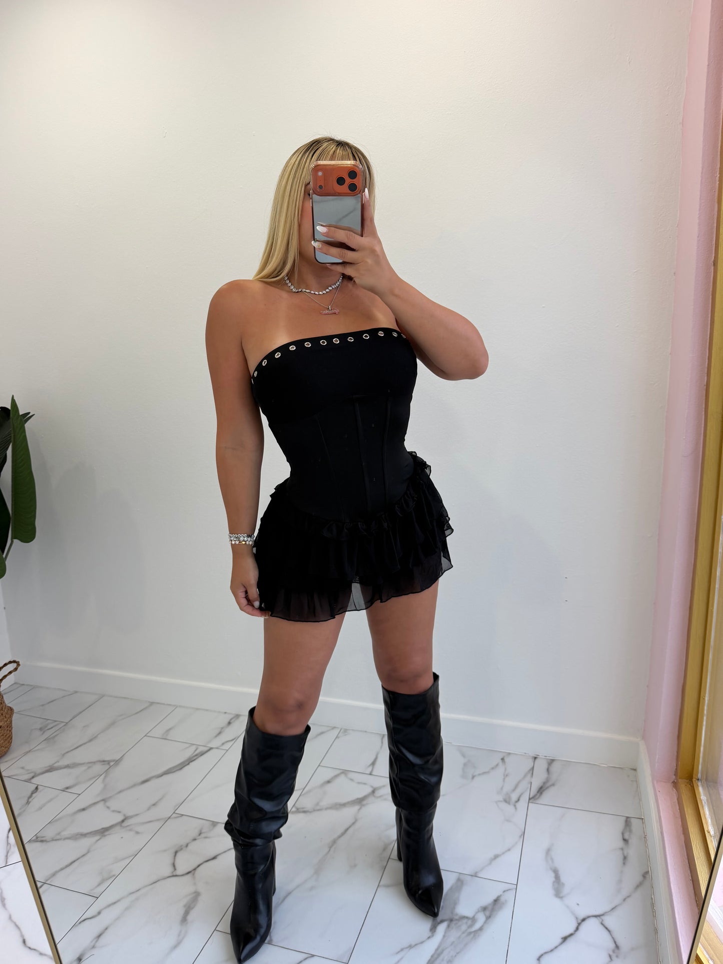 Rockstar coquette dress