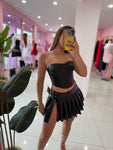 Corset Leather Coquette