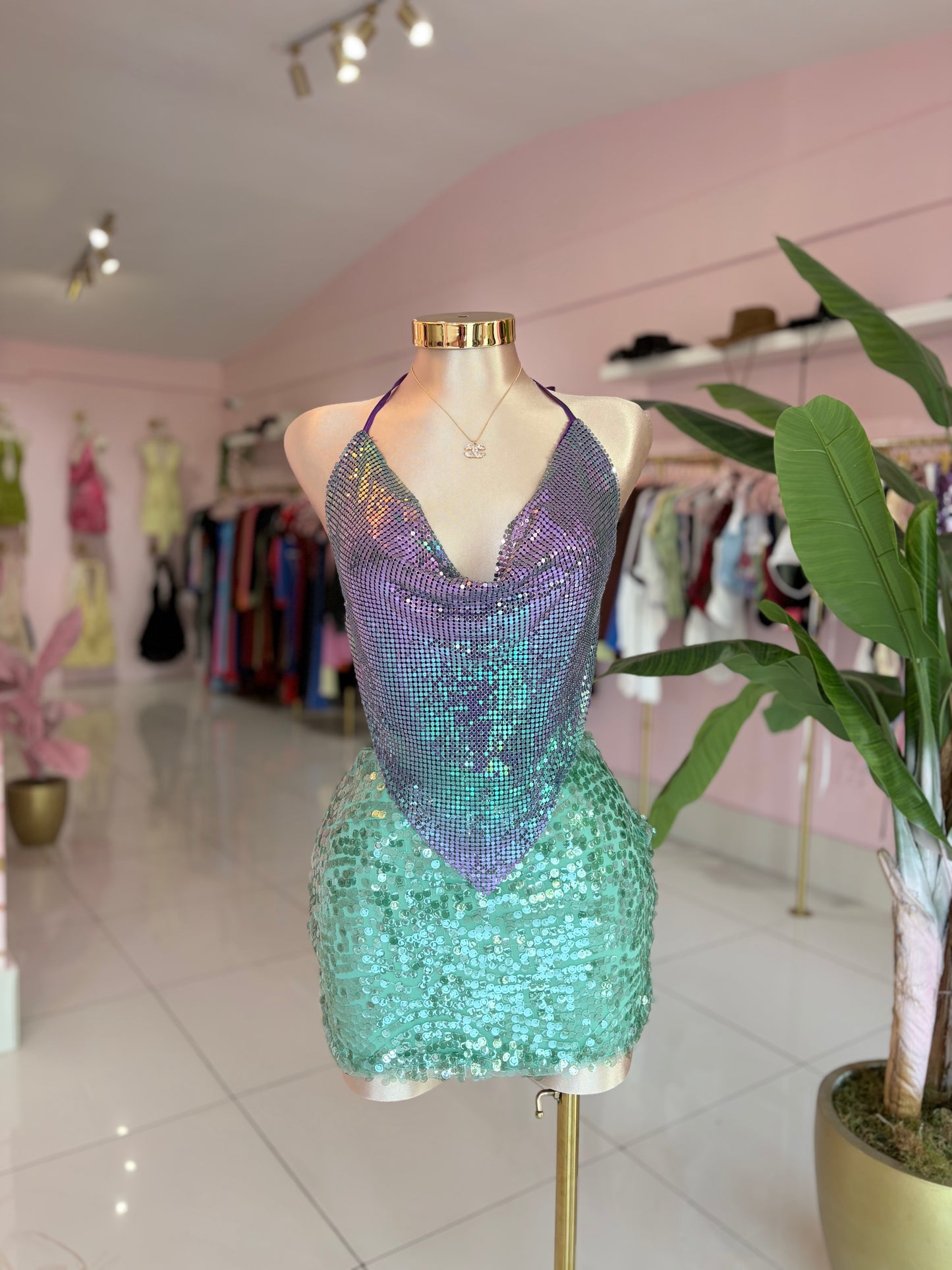 Sequins colors Skirt