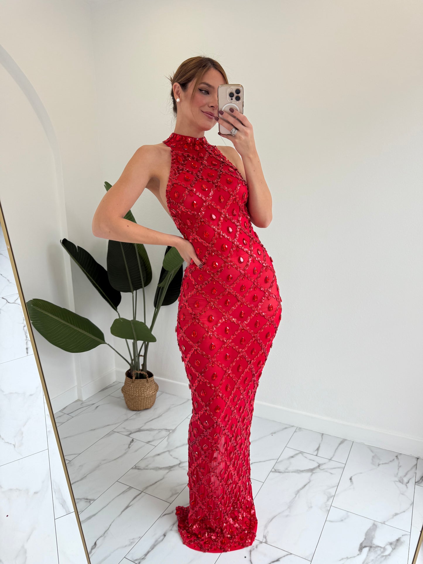 Rhinestone Lux Dress