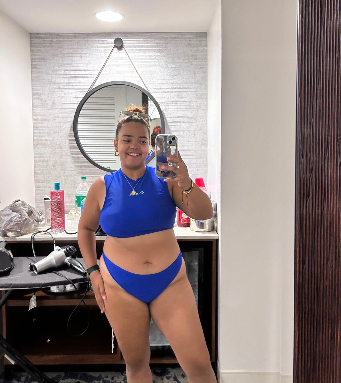 Turtle neck G Swimsuit