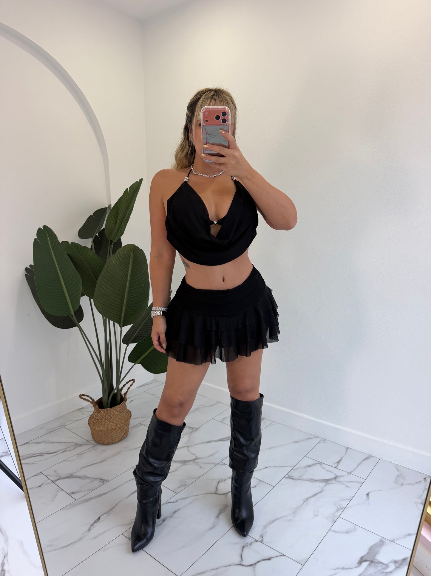 Doll skort set